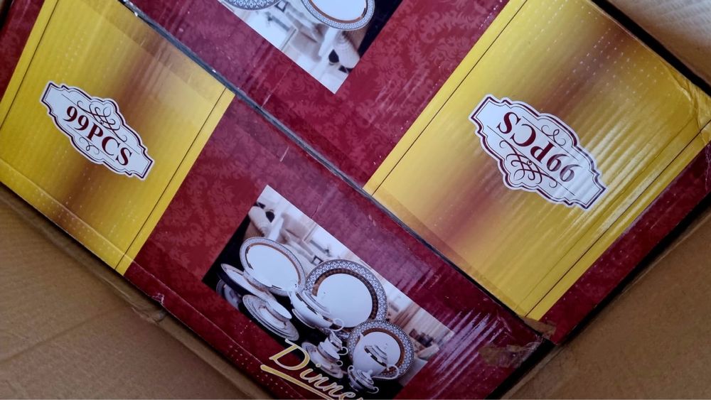 Новый столовый сервиз на 99 предметов