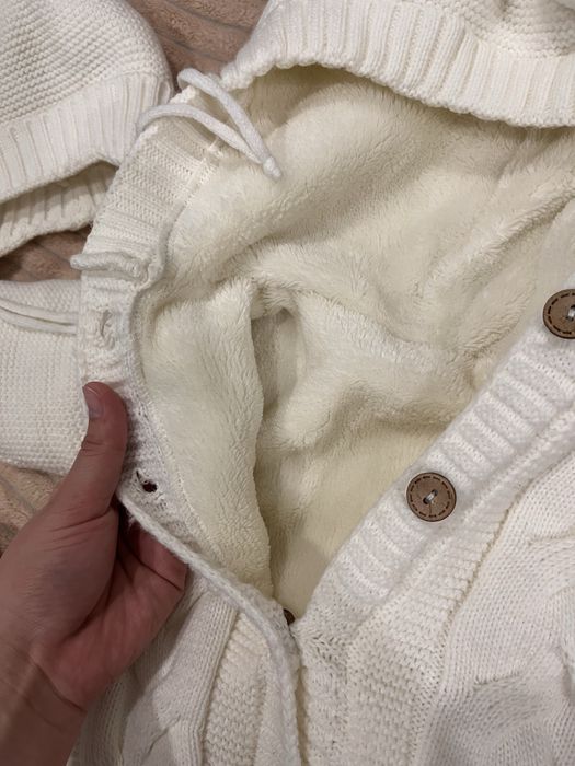 Комбинезон зимний вязанный