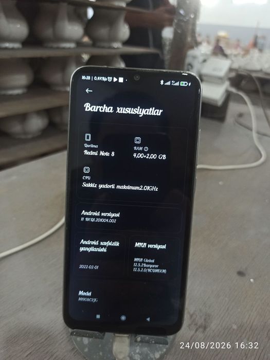 Redmi note 8 4+2/128