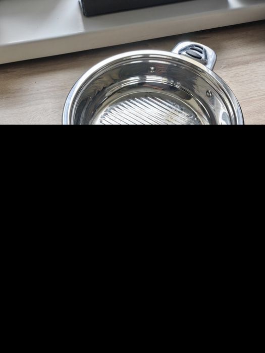 Tigaie inox fund dublu 24 cm