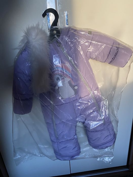 Зимний комбинезон для девочки