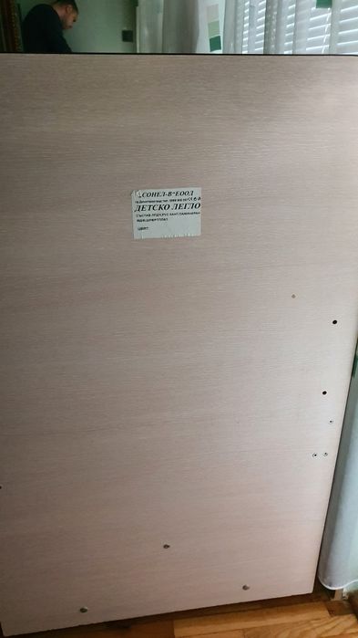 Детска дървена кошара + матрак с протектор