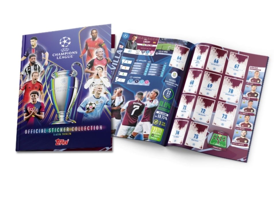 Stickere topps champions league