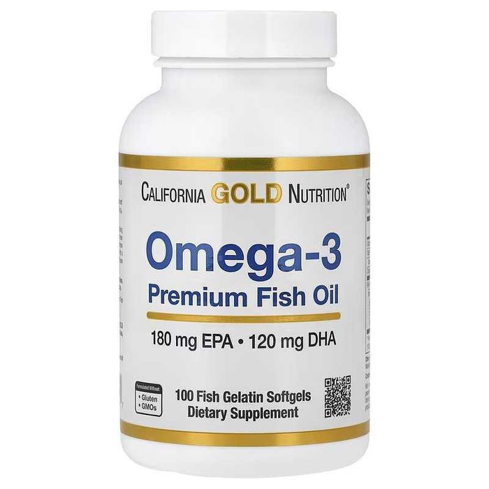 California Gold омега-3 omega 3 Premium Fish Oil Omega Omega-3