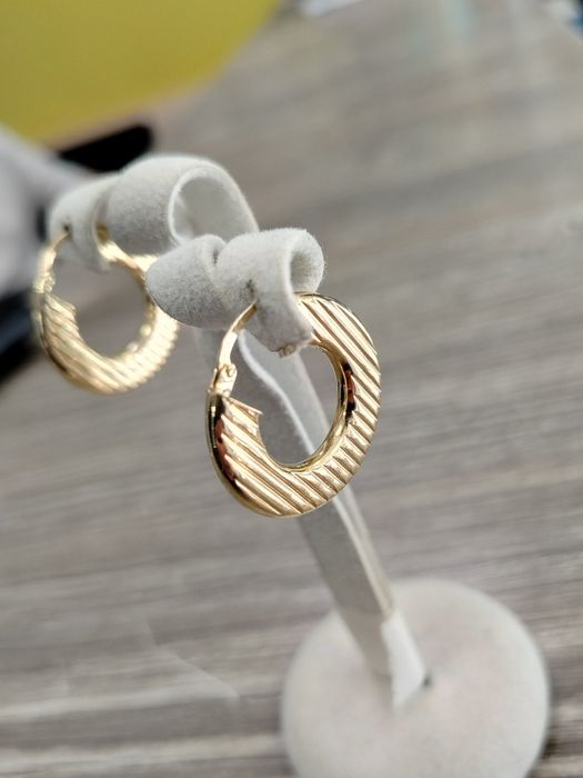 НОВИ Златни обеци 3.26гр / 14К