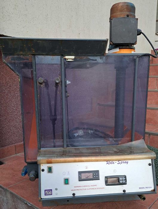 Mașină de Corodare/Developare PCB Mega Electronics Rota-Spray RS1210