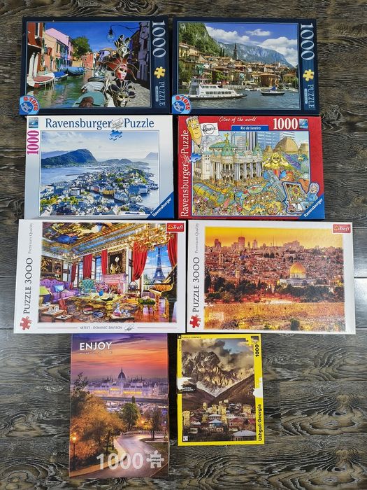 Vând puzzle-uri / resigilate