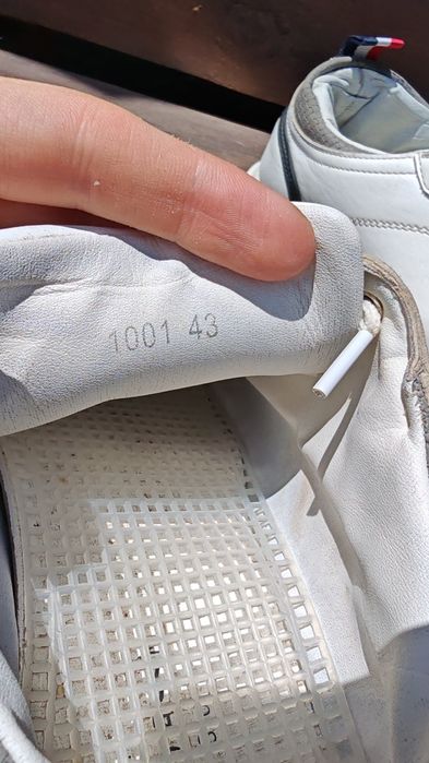 Мужские белые кеды U.S. Polo Assn.