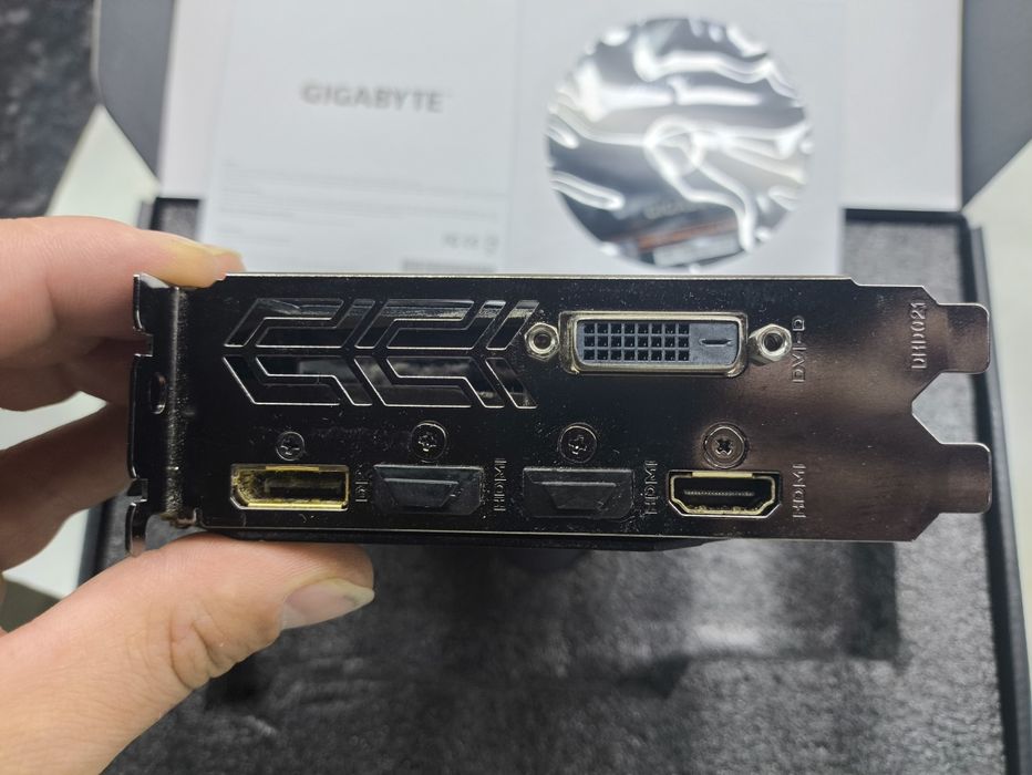 Игровая видеокарта Geforce GTX 1050Ti/Gygabyte G1 Gaming/полный ком-кт