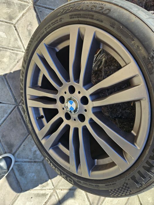 Roti de bmw x5 5x120 20 cu cauciucuri bune