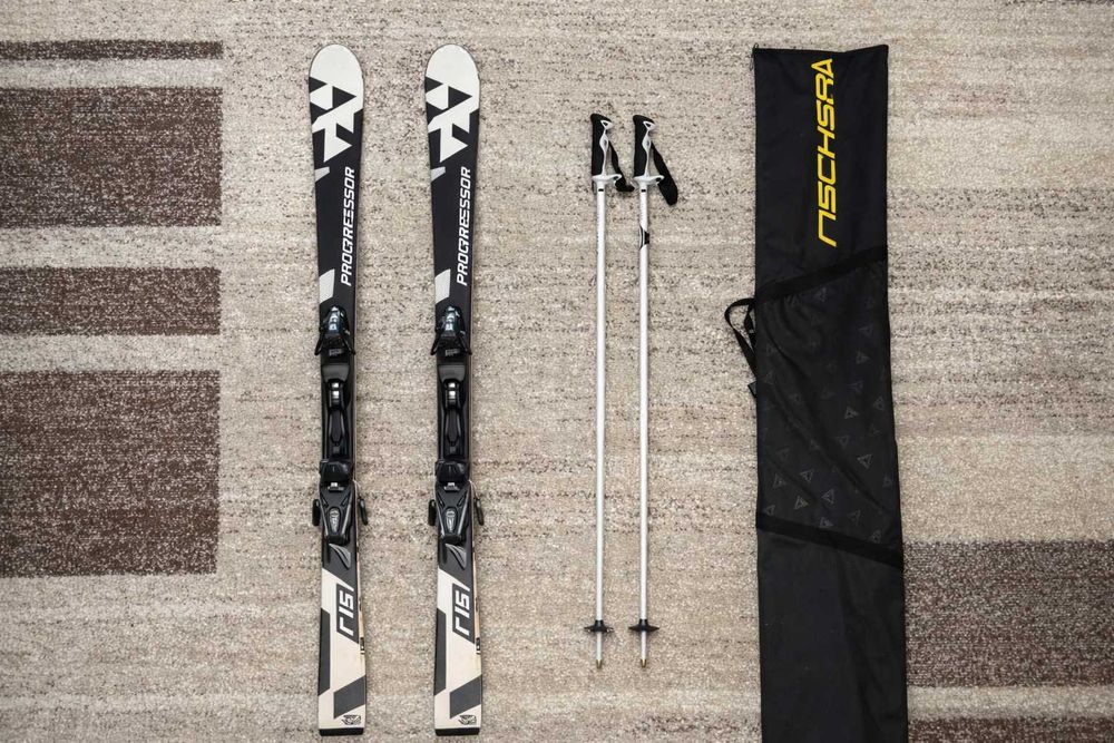 Schiuri Fischer Progressor F15 – 165 cm – pachet complet