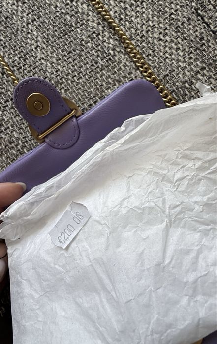 Pinko micro bag нова естествена кожа
