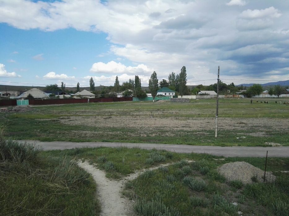 Продаётся участок в селе жалпак тобе