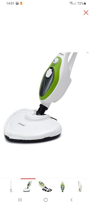 Электрошвабра Kitfort KT-1004 зеленый