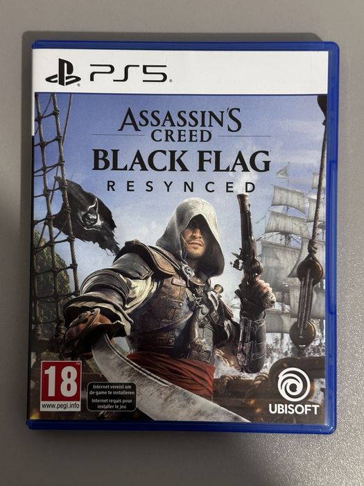 Диск PS5 Assassin's creed Black Flag Resynced