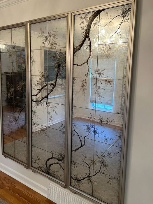 Стекло. Эгломизе . Красивые зеркала