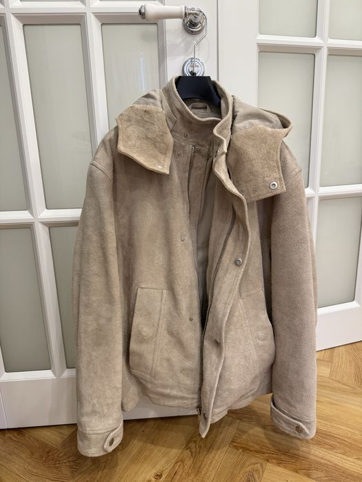 Куртка замшевая зара