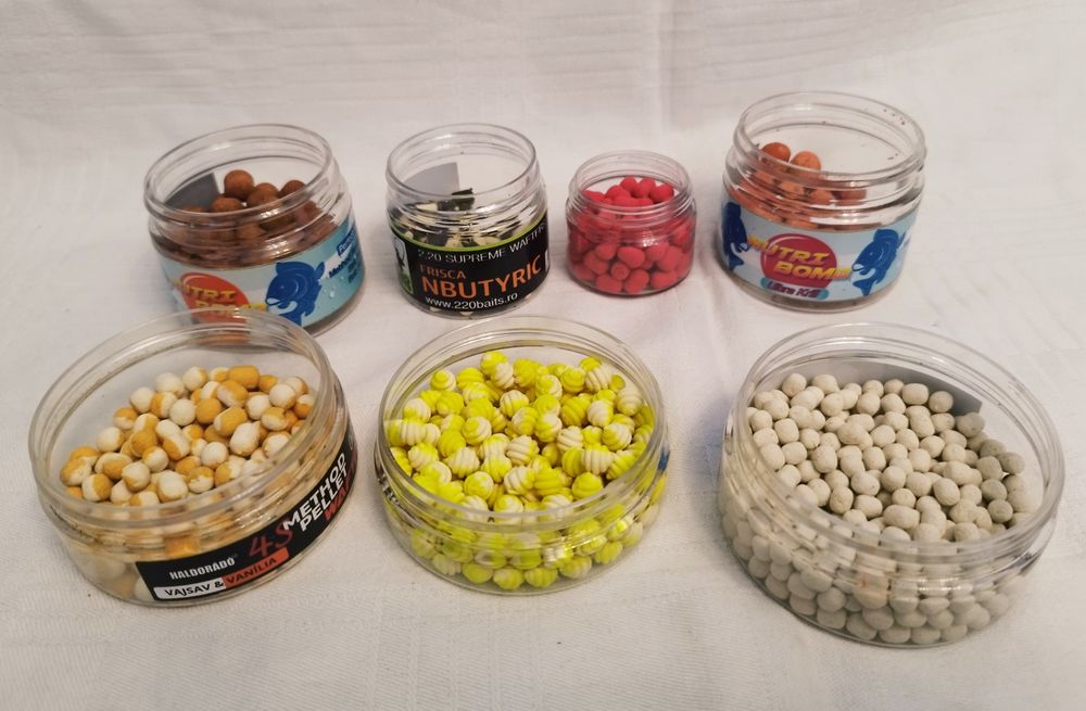 Lot wafters-uri Utopia, 2.20 Baits Haldorado Pică Pleacă Feeder Bait si nada CPK universală