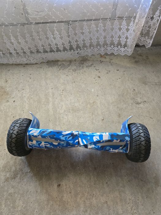 Hoverboard Off-Road 8.5" Monster Tyres – Blue Military, Sta