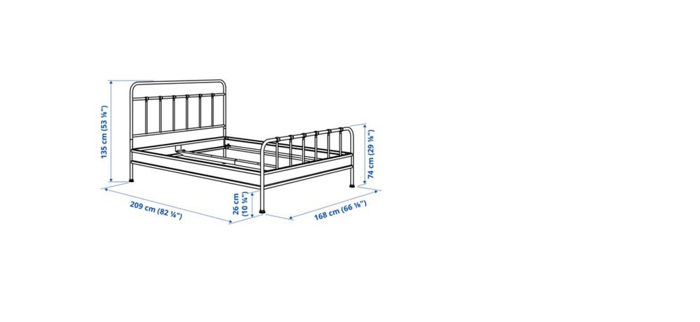 Спалня, рамка за легло - ново