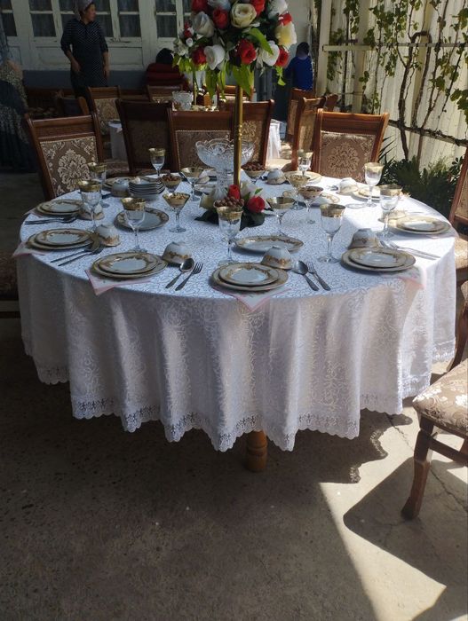 Prakat toy va boshqa marosimlar uchun stol stul ijaraga beramiz