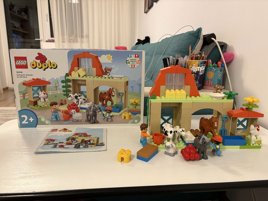 LEGO DUPLO 10916 – Fermă cu animale, complet