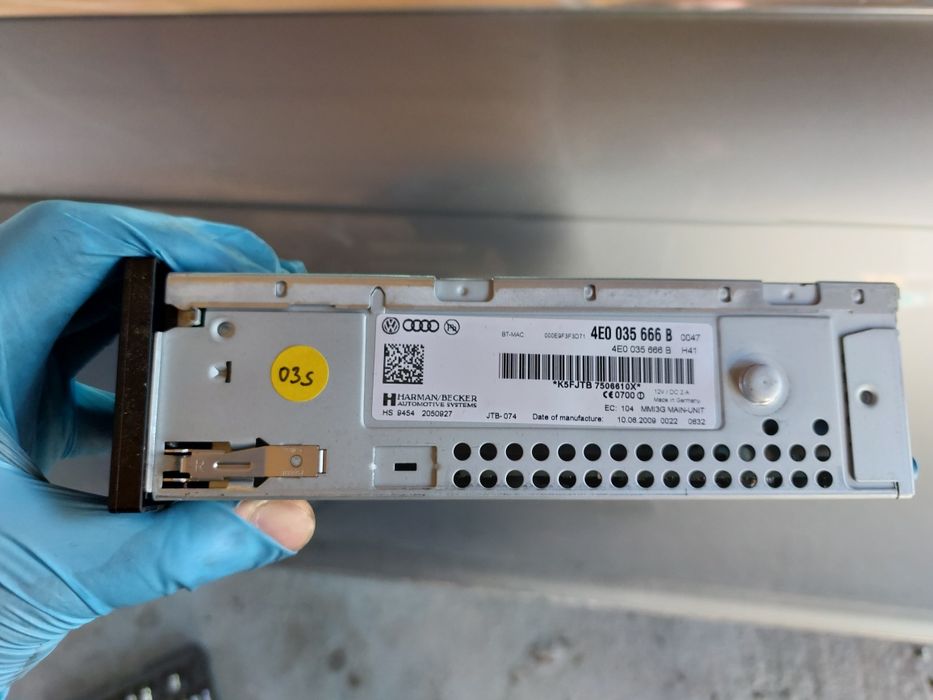 Unitate Audi multimedia Audi A6 C6 FL 2008-2011 cod 4E0 035 666 B / C