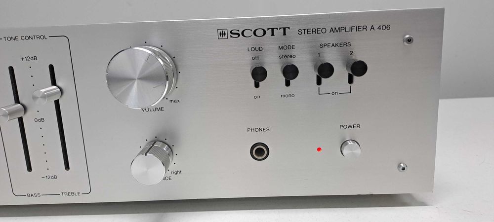 Scott A 406 amplificator stereo clasa A statie audio integrat