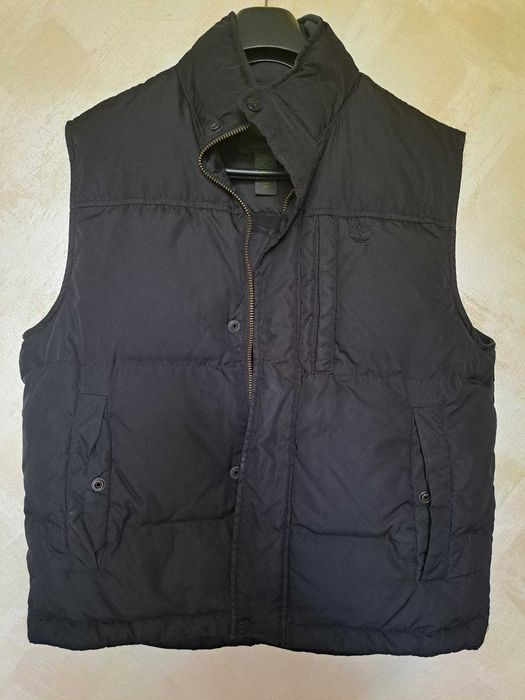 Грейка Елек Размер S Timbarland Черен Пухенка Пух Унисекс Мъжка Дамска