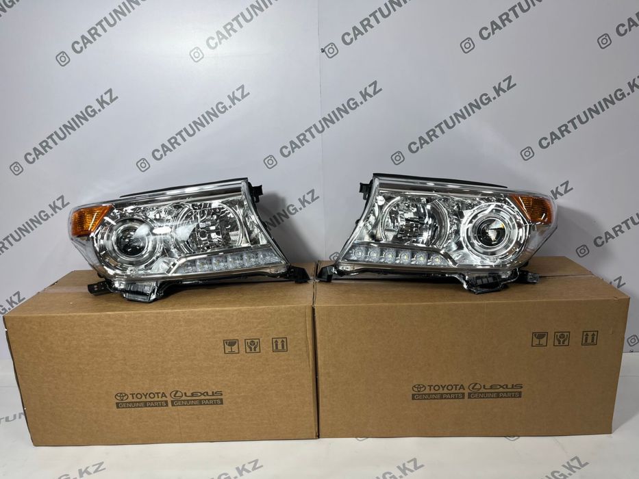 фары под оригинал на land cruiser 200