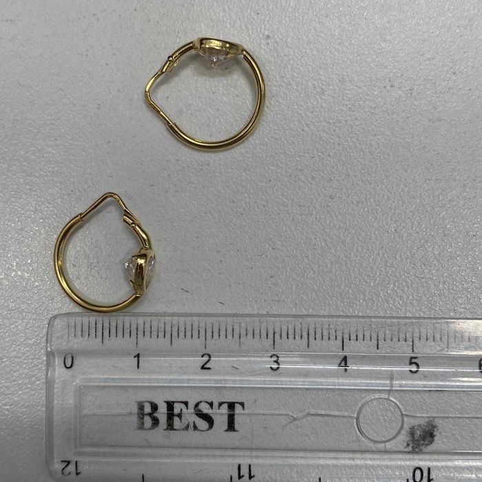 Cercei aur 18k 2.13(Ag13 55996.1) Garantie 2 ani!