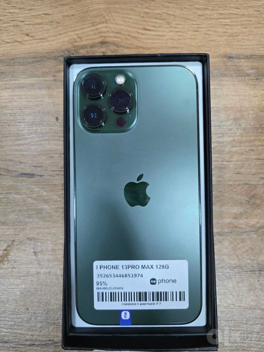 iPhone 13 Pro Max Green 128GB 95% | Nasiya bor