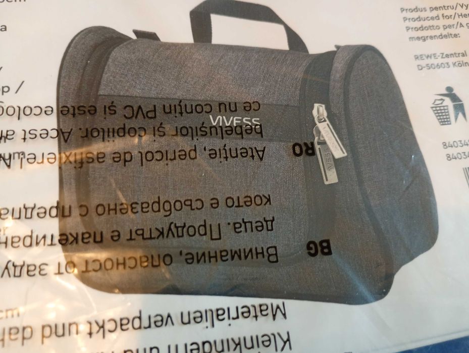 Gentuță practică Toilet Bag nou nouță
