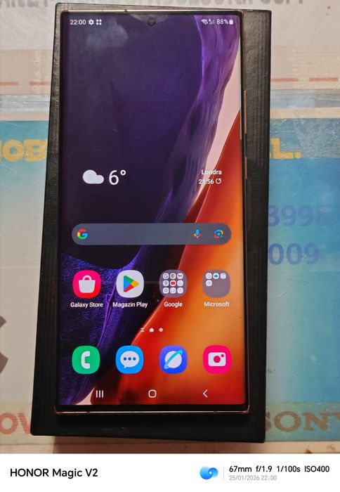 Samsung Galaxy Note 20 Ultra 5G-256 GB Bronze / impecabil