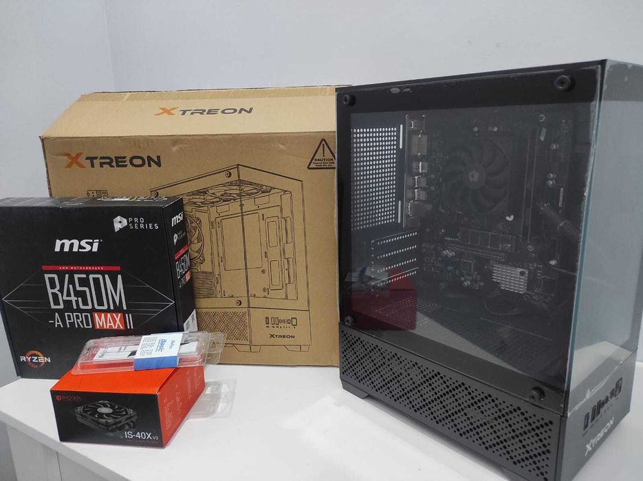 Персональный компьютер (AMD Ryzen 5 5600G/12Gb/256Gb/1000Gb/Vega 7)