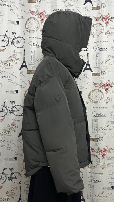 Зимняя куртка серого цвета