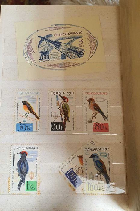 Продавам колекция от Чехословашки марки