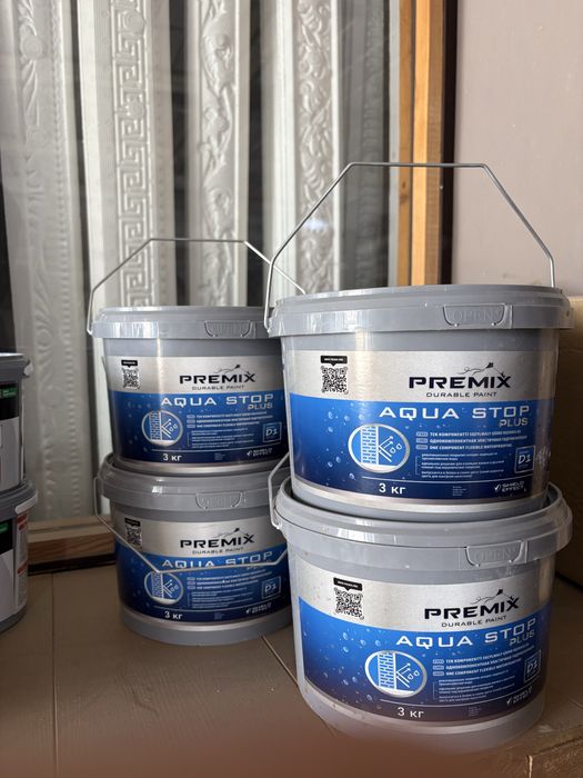 Гидроизоляция Premix Aqua Stop (шелекте / в ведрах)