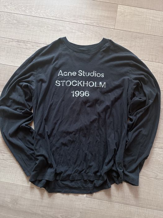 Bluză mânecă lungă Acne Studios Stockholm 1996, mărime L, stare aproape nouă