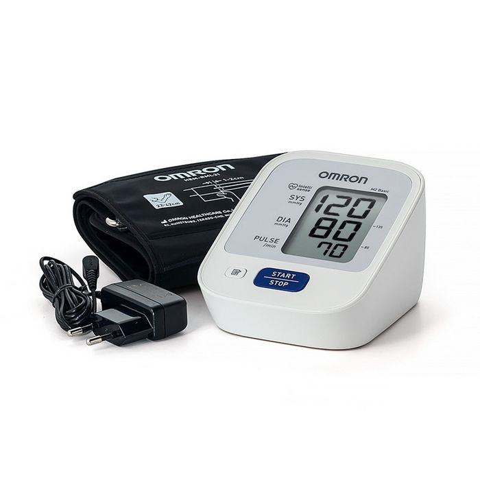 Тонометр Omron M2 Basic с адаптером, манжет 42 см