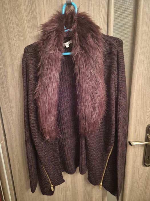 Cardigan elegant cu blanita