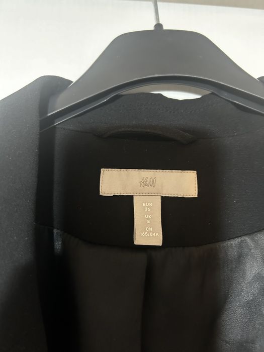 Sacou negru 36(S) H&M