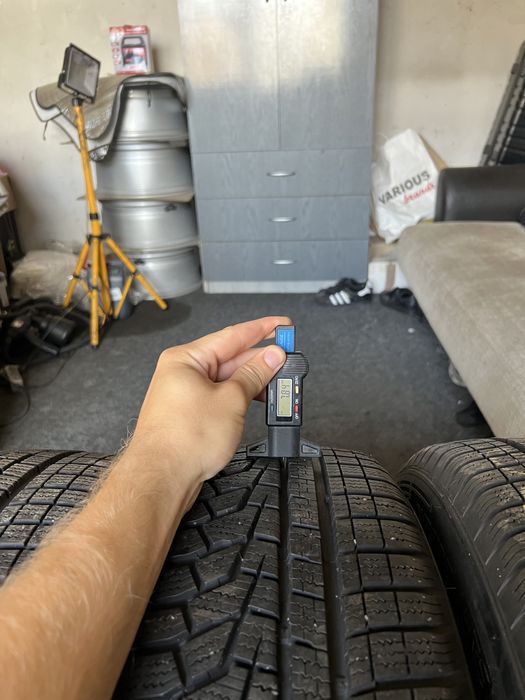 4 jante BMW seria 2 , 5x112 + anvelope iarna 205/60/16 Hankook!