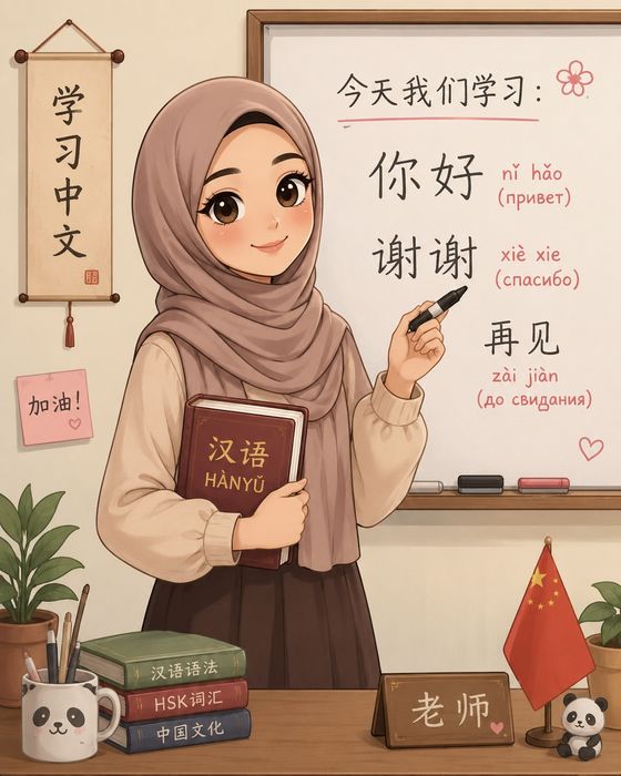 Преподаватель китайского языка с нуля