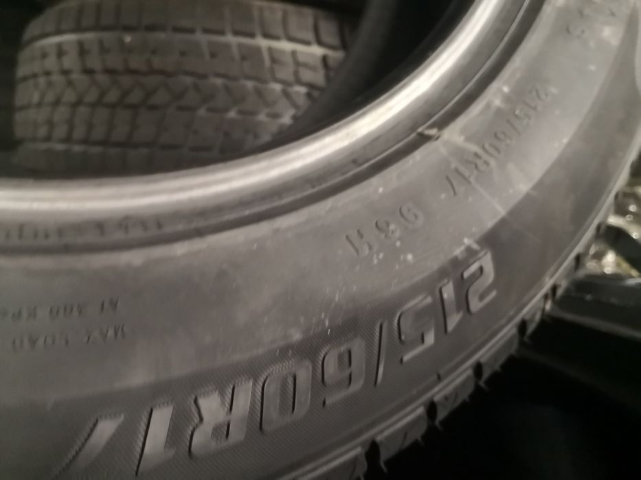 215 60 17 цола нови гуми dot 25