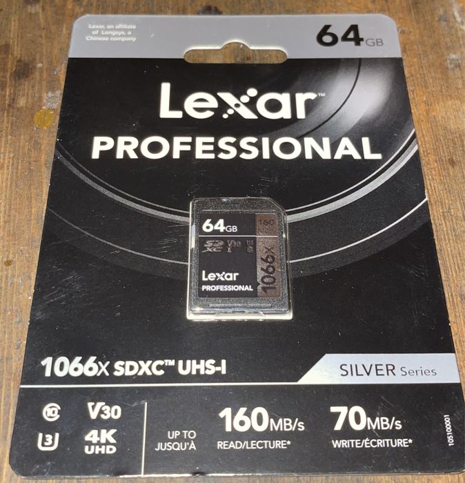Карта памяти Lexar SDXC 64GB  г.Алматы