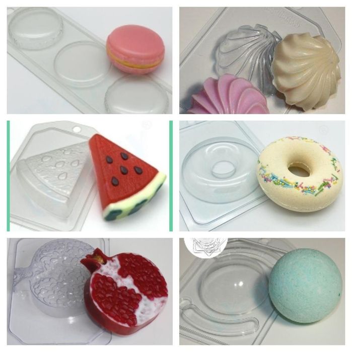 Пластиковые формы для мыло