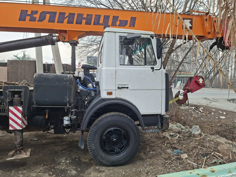 Автокран клинц маз