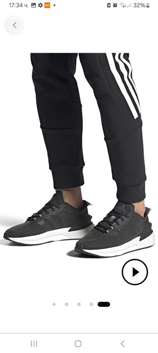 Нови маратонки: adidas Sportswear-черни.Размер 46. Стелка 29,5 см.