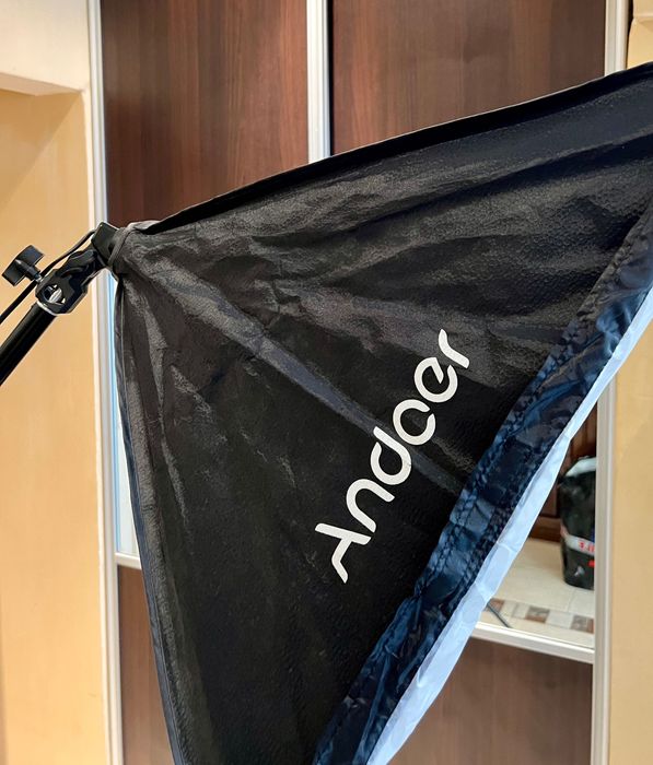 2бр Софтбокс Фото Студийно осветление, 1х S-Type държач за Светкавица